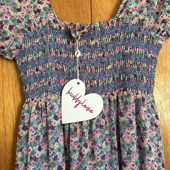 Buddy Love Hattie-Pasture-S BuddyLove Hattie Smocked Maxi Dress - Pasture - S - Picture 5 of 12
